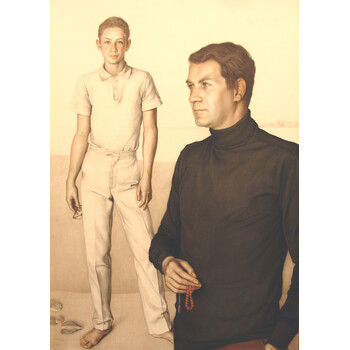 Portrait de Leland Rosenberg et de son fils