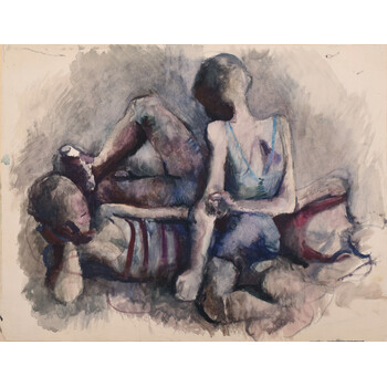 Group of Young Bathers