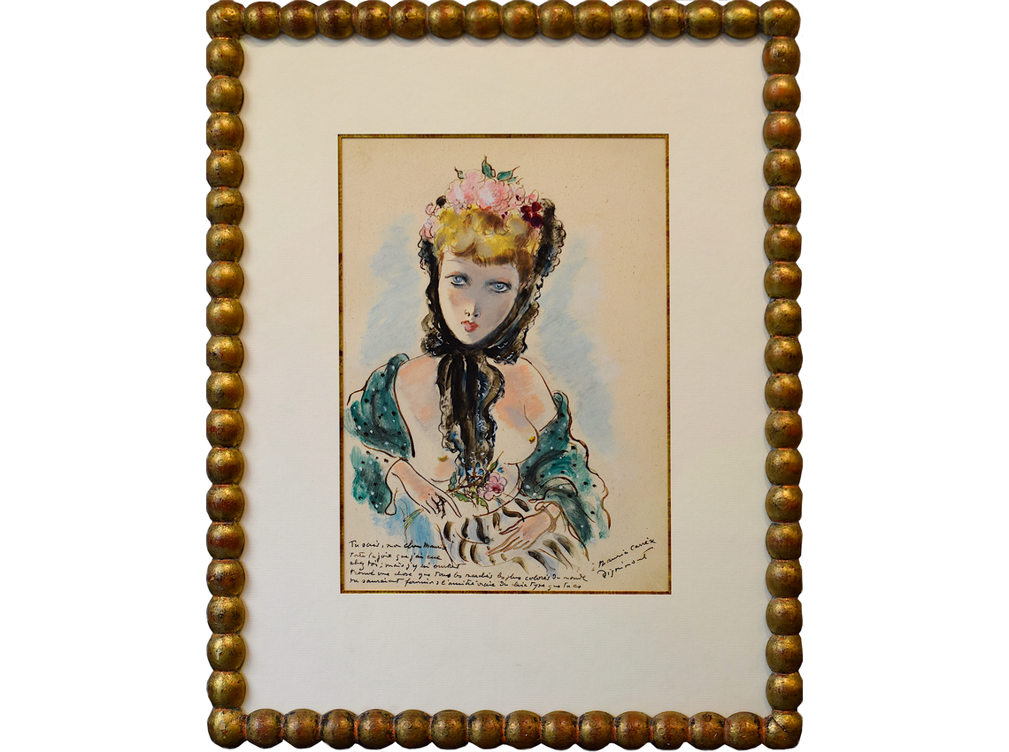 Jeune Femme à la Fleur