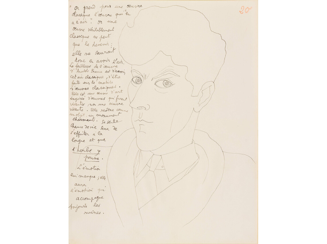 Le Mystère de Jean l'Oiseleur, Autoportrait n° 25