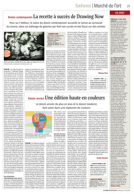 article"Dessin ancien : Une édition haute en couleurs" by Armelle Malvoisin, p.29